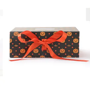 Có thể tái chế món quà tùy chỉnh sô cô la bánh rán/Pastry/Puff/Cookie Hộp quà tặng từ tính cho Halloween