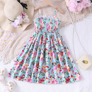Tween Girls Dress - New Style Ruffle Sleeve Summer Dress