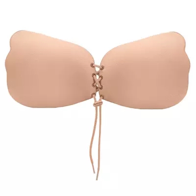 Magic Wing Strapless Bra Silicone Push Up Strapless Backless Self-adhesive Sticky Invisible Bra