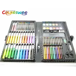 86 PCS Creative Art Set Profession elle Farbe Regenbogen Scratch Sketch Draw Art Kreativität Set Bunte Malerei Kit Künstler für Kinder