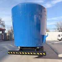 Zhonghengda Nouvelle Voiture Mélangeuse Verticale TMR Haute Efficacité Remorquée Électrique Grande Capacité pour Bovins Laitiers avec Hacheuse d'Ensileuse