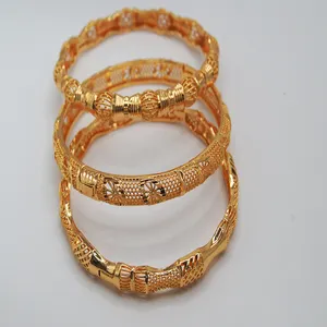 Bracelet de luxe plaqué or pour femmes, bijoux de mariée, été 2023