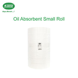 Rouleau absorbant d'hydrocarbures étroit Premium SABER, petit format, 200 mètres, pour allées, lignes de goutte-à-goutte et fuites linéaires (lot de 1 rouleau) - Product Image 4