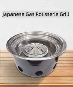 Grill coréen infrarouge commercial Modi, brûleur intégré en acier inoxydable, gaz naturel/GPL/propane, flamme tamisée, cuisinière de sécurité, grill - Product Image 3
