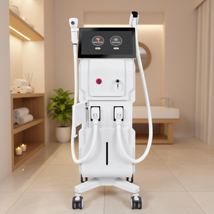 เครื่องมือกำจัดขนถาวรแบบมืออาชีพ 2 in 1 ระบบคู่ 808 พร้อมฟังก์ชั่น Picosecond สำหรับปรับสภาพผิว ซ่อมแซม และฟื้นฟูผิว สำหรับใช้ในสปา - Product Image 1