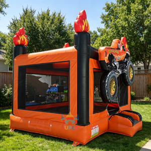 Château <span class=keywords><strong>gonflable</strong></span> commercial géant pour enfants, aire de jeux intérieure, camion <span class=keywords><strong>gonflable</strong></span>, grande structure de divertissement extérieure - Product Image 2