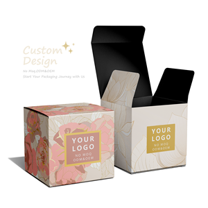 Boîtes cadeaux pour bombes de bain personnalisées, boîtes d'emballage <span class=keywords><strong>en</strong></span> papier vides avec fenêtre de 325 g pour bombes de bain - Product Image 5