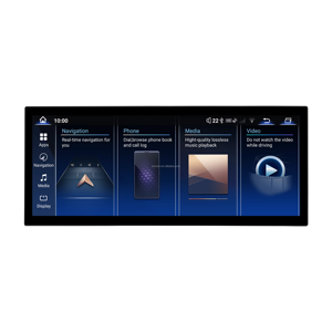 15.8 inç 8 Çekirdekli İkinci Önyükleme Süper İnce Alüminyum Alaşımlı Gümüş Kenarlı CarPlay <span class=keywords><strong>DSP</strong></span> IPS Gösterge Paneli GPS Navigasyon Android Mirror Link - Product Image 1