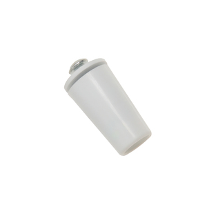 Fermo per tapparella con vite 40 mm. Bianco - Product Image 1