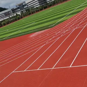 Anti-Aging IAAF Approved Längste Lebensdauer Full Pour System Laufbahn Stadion Laufbahn Gummi Athletic Tracks