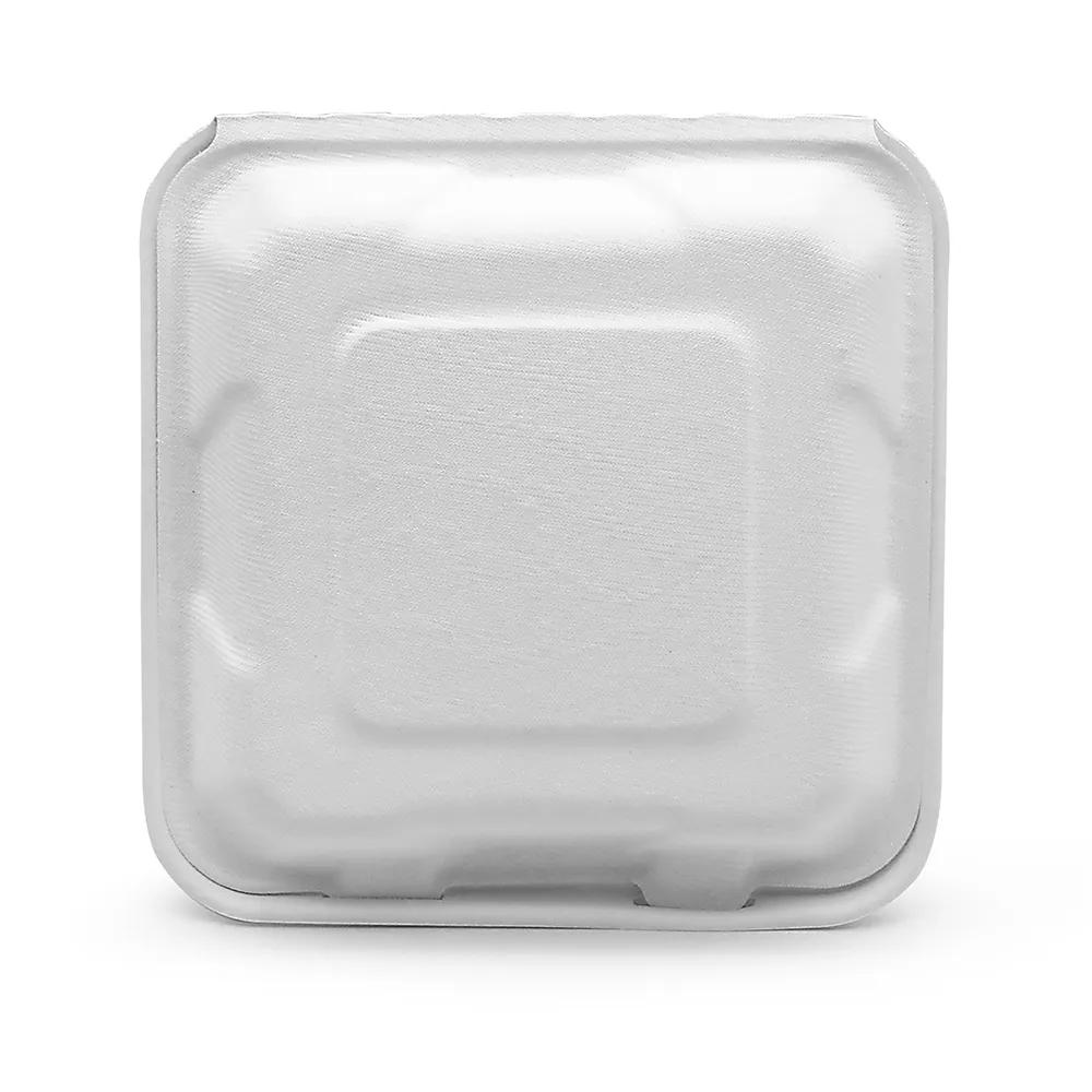 900 ml Kühlschrank sichere auslaufsichere umweltfreundliche bagasse biologisch abbaubare kundenspezifische Salat-Lunch-Papierbox Verpackung