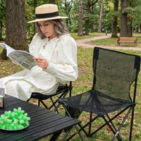 Chaise pliante portable pour camping, pêche, mobilier d'extérieur, ensemble complet table et banc en fer, design épuré, fabriqué en Chine, vente en gros