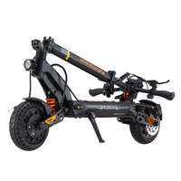 Trottinette électrique Kukirin G2 Master, deux moteurs de 2000W, capacité maximale de 120 kg, longue autonomie