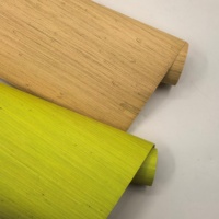 Papier peint en toile de jute naturelle jaune MYWIND, revêtement mural durable de qualité commerciale pour hôtel, aire de jeux pour enfants et crèche