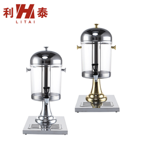 LIYUNDA 2 * 8L Commercial Summer Half Gold Froid Machine à <span class=keywords><strong>jus</strong></span> <span class=keywords><strong>de</strong></span> fruits <span class=keywords><strong>Distributeur</strong></span> <span class=keywords><strong>de</strong></span> boissons froides <span class=keywords><strong>Distributeur</strong></span> <span class=keywords><strong>de</strong></span> <span class=keywords><strong>jus</strong></span> en acier inoxydable - Product Image 5