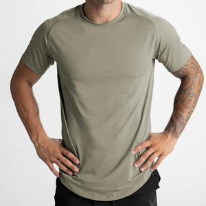 Mode 250 Gsm <span class=keywords><strong>t</strong></span>-shirts Logo personnalisé surdimensionné goutte épaule 100% coton Premium <span class=keywords><strong>T</strong></span>-<span class=keywords><strong>Shirt</strong></span> hommes manches courtes Slim Fit Gym hauts - Product Image 1