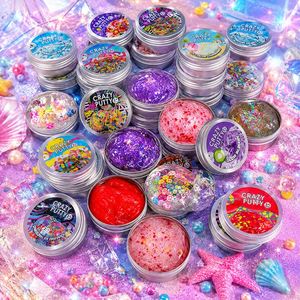 DIY Crystal <b>Slime</b> Putty <b>Toy</b> Reusable Craft Activity Playdate Fun Parent Child Interaction Portable Travel Pouch - Product Image 5