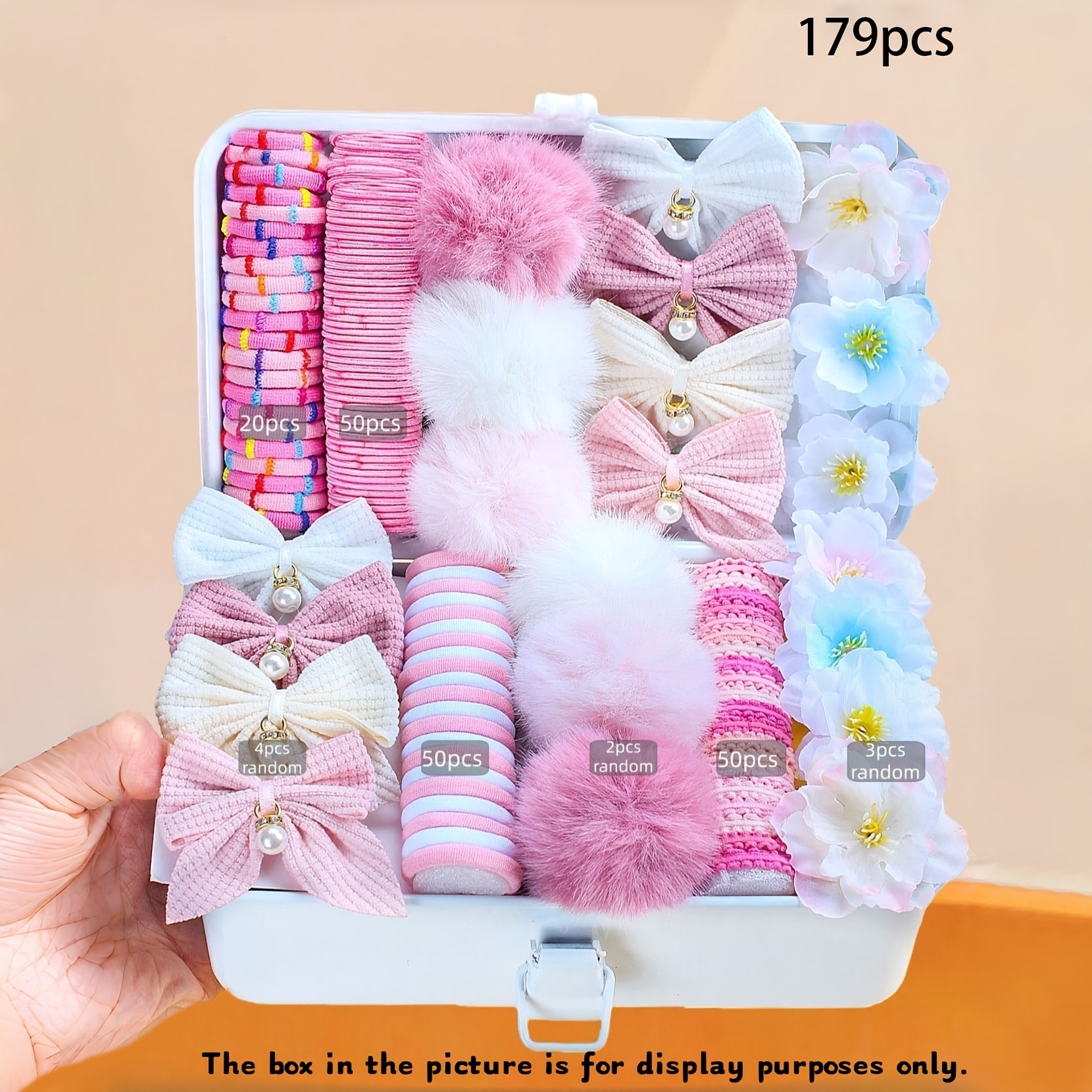 Ensemble de 178 pièces, emballé en sachet individuel.