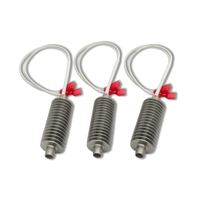 Élément chauffant à ailettes en acier inoxydable 3-20-677200 pour poêle à granulés, tube de chauffage 240V, pièce de rechange OEM pour four à granulés