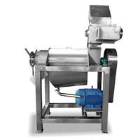 Machine à jus multifonctionnelle haute performance pour lavage et broyage de fruits (pastèque, poire, kiwi, mangue) et fabrication de jus pressé à froid