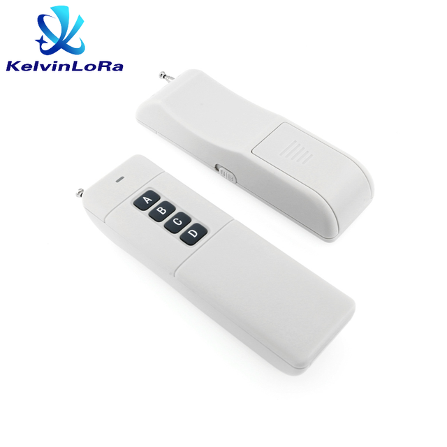 Wholesale 433.92Mhz RF Remote Control Wireless DC 9V 1000M Long Range Learning Code for Industrial Control