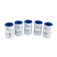 Kit de nettoyage Datacard DCClean à expédition rapide, comprenant 1 stylo de nettoyage IPA, 10 cartes de nettoyage CR80 et 5 rouleaux adhésifs de nettoyage