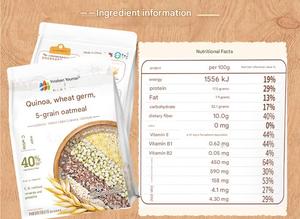 Céréales de quinoa de qualité supérieure sans gluten petit-<span class=keywords><strong>d</strong></span>éjeuner nutritif sain pour adulte disponible en boîte sac <span class=keywords><strong>ou</strong></span> en vrac 560g OEM ODM - Product Image 4