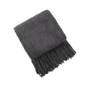 Manta de Chenilla Jacquard Tejida, Manta Decorativa Americana <span class=keywords><strong>para</strong></span> Sofá, Manta Ligera <span class=keywords><strong>para</strong></span> Siesta en la Oficina, <span class=keywords><strong>para</strong></span> Uso Doméstico - Product Image 5
