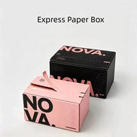 Scatola per Spedizioni con Cerniera e Logo Personalizzato, Striscia Adesiva per E-commerce, Scatola Postale Autosigillante Verde Acqua