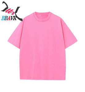 Cotton Crew Neck Short Sleeve Men's T-shirt <b>Plus</b> <b>Size</b> Loose Trend T-shirt Dropped-shoulder T-shirt - Product Image 4
