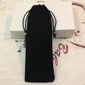 High Quality Printed Velvet Jewelry & Watch Pouches Custom <b>Drawstring</b> <b>Bags</b> with Logo Printing Recyclable Packaging - Product Image 2