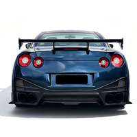 Kit carrosserie semi-carbone pour Nissan GTR R35 2008-2017 : pare-chocs avant et arrière, jupes latérales, calandre, capot moteur
