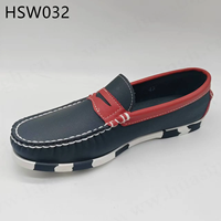 HY, Chaussures bateau Penny style masque, couleur miel, semelle en caoutchouc durable, disponibles en larges tailles, populaires sur le marché jamaïcain HSW031
