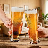 Verres à bière grande capacité pour bar à domicile, verres à pilsner professionnels pour la dégustation de bière, les fêtes et les réceptions
