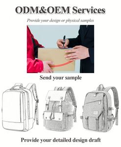 Custom 16 Inch Business Laptop Bags <b>Pack</b> With Logo Supplier USB Charging Travel Mochilas <b>Women</b> Men Travel Backpack Customizable - Product Image 6