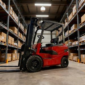 Carretilla elevadora eléctrica de 1 tonelada, carretilla elevadora pequeña para manipulación - Product Image 6