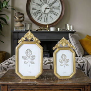 Marcos de Fotos para Fotos Familiares de Estilo Nudista, Molduras Económicas para el Hogar, Marcos de Metal Dorado de 5x7 y 4x6 cm para Decoración del Hogar - Product Image 3