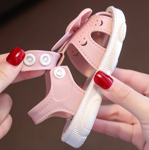 Nuove <span class=keywords><strong>Scarpe</strong></span> Estive per Bambine, Calzature Antiscivolo da Passeggio, Sandali con Fibbia per Bambine Stile Principessa - Product Image 4