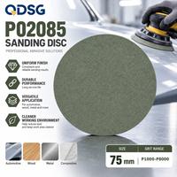 P02085 Silikon Karbür 75mm Yüksek Verimli Zımpara Süngeri 1000-5000 Kum Orta Boy Parlatma Otomotiv Yenileme Araba Metal Yüzeyi