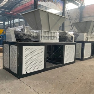 Déchiqueteuse industrielle à double arbre haute vitesse pour pneus en caoutchouc, métal, plastique, carton, pneus usagés, <span class=keywords><strong>mini</strong></span> déchiqueteuse à double arbre - Product Image 6