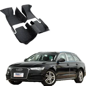 Interior Accessories Car floor mats for AUDI A6 Sedan 2012 2013 2014 2015 2016 2017 Custom auto foot Pads automobile carpet