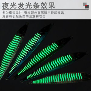 Señuelo de pesca de macarela, señuelo biónico de sardina con peso de plomo, cebo de fondo para pesca marina, señuelo de jigging de tracción rápida 061 - Product Image 5