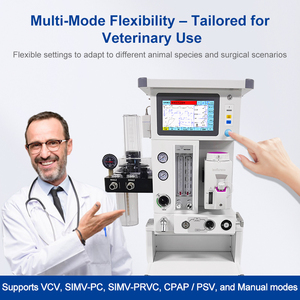 Olive mquina de anestesia mdica Para ciruga thiết bị thú y bác sĩ thú y gây mê máy xách tay cho động vật phẫu thuật - Product Image 5