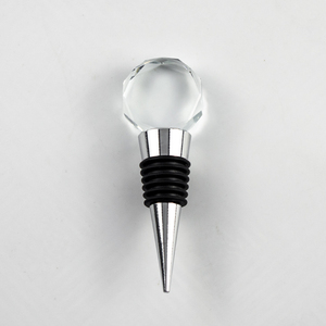 <span class=keywords><strong>Bouchon</strong></span> de bouteille de vin en verre cristal, pièces, pour vin créatifs, pour mariage ou anniversaire, vente en gros - Product Image 3