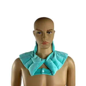 首と肩の亜麻仁理学療法湿った加熱パッド用の電子レンジ対応加重ホットパック