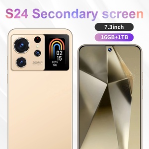 Original S24 siêu 7.3 inch điện thoại thông minh mở khóa thẻ kép 5G 16GB + 1TB Android qwerty bàn phím HD 108mp chống sốc điện thoại di động - Product Image 5