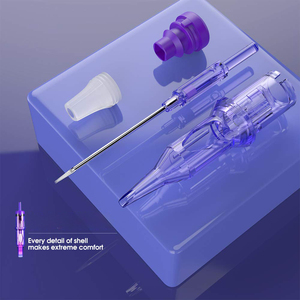 Agujas de Cartucho de Microblading de Acero Inoxidable de 0.25mm, Redondas, para Maquillaje Permanente - Product Image 5