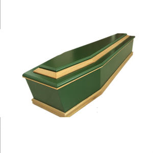 Caixão de Madeira para Adultos em Paulownia, Carvalho e Pinheiro, Acabamento Sólido com Verniz de 5 Camadas, 1920*650*580mm, Estilo Europeu e Americano, Ecológico - Product Image 2