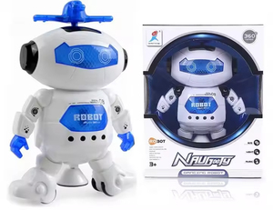 EPT Toptan Yeni Çocuklar İçin Akıllı Eğitici Pilli Elektrikli Işıklı Müzikli Yürüyen Oyuncak Dans Eden Robotlar Çocuklar - Product Image 2