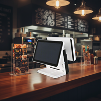 Terminal de point de vente tactile tout-en-un pour restaurant et commerce de détail, avec système Windows et Android, caisse enregistreuse, multi-CPU S01, garantie 1 an